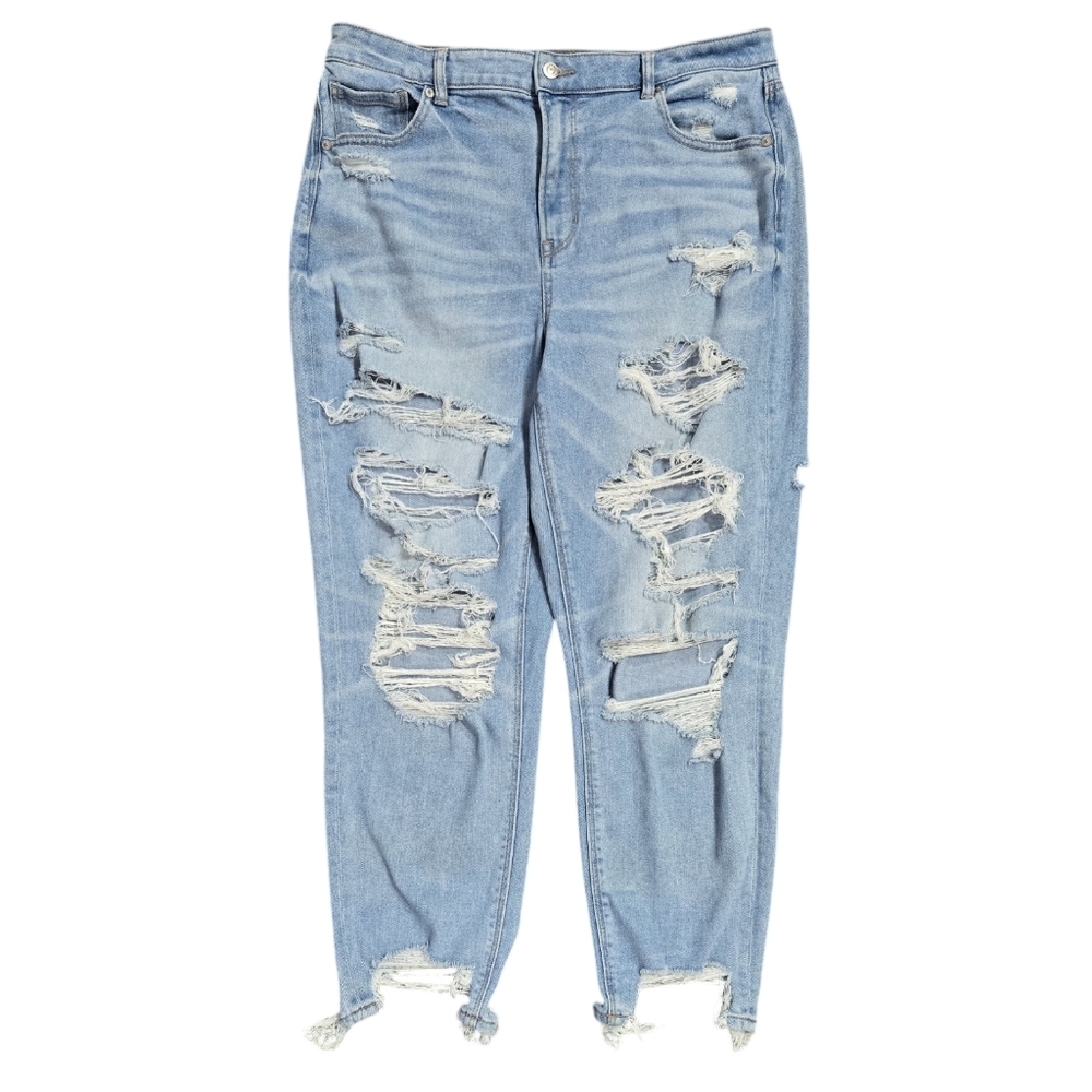 American Eagle Outfitters Light Blue High Rise Jeans
